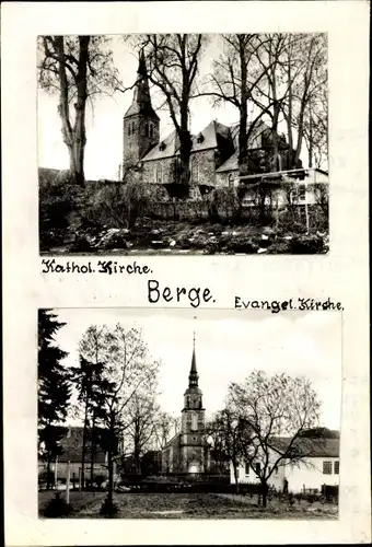 Foto Berge Niedersachsen, Kath. Kirche, Ev. Kirche