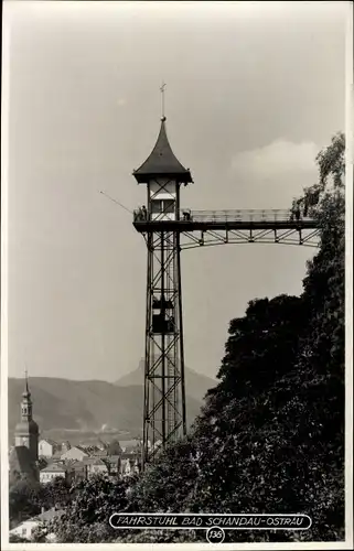 Ak Bad Schandau an der Elbe, schöne Detailansicht