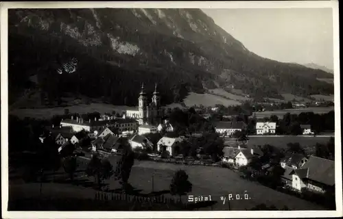 Ak Spital am Pyhrn in Oberösterreich, schöne Detailansicht