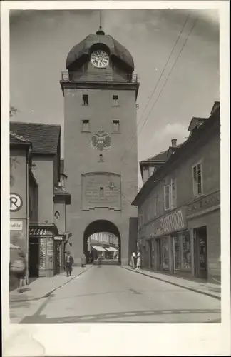 Ak Leoben in der Steiermark, schöne Detailansicht