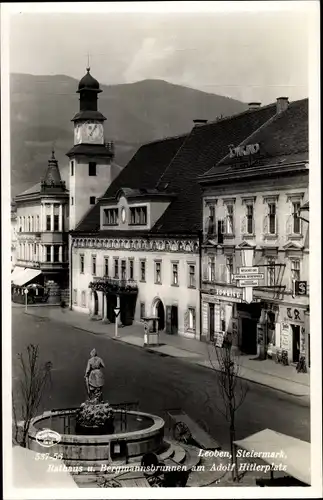 Ak Leoben in der Steiermark, schöne Detailansicht