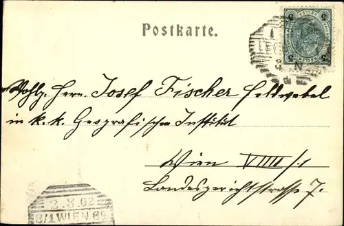 Ak Leoben in der Steiermark, schöne Detailansicht