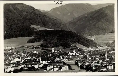 Ak Leoben in der Steiermark, schöne Detailansicht