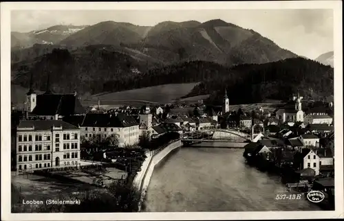 Ak Leoben in der Steiermark, schöne Detailansicht