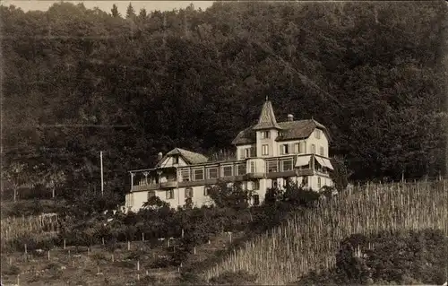 Ak Freiburg im Breisgau Baden Württemberg, Schlossbergrestaurant Dattler, Bes. Adolf Dattler