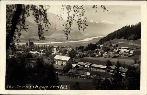 Foto Ak Jenbach Inntal in Tirol, Totalansicht vom Ort