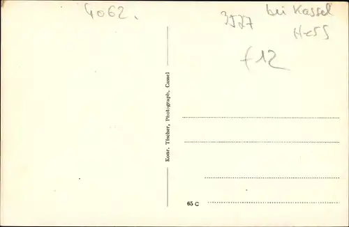 Ak Calden in Hessen, Arbeiter Saalmanschaft 1924, Steuerrrohrumfahrt, Kunstübung, Kunsträder