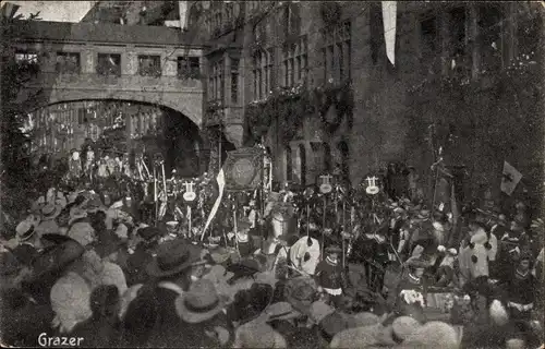 Ak Nürnberg in Mittelfranken Bayern, 8. Deutsches Sängerbundesfest am 28. Juli 1912