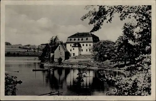 Ak Dobeneck Oelsnitz im Vogtland, Blick zum Jugendheim 