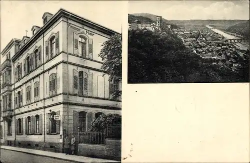 Ak Heidelberg am Neckar, Pension Mahr, Akademiestraße 6