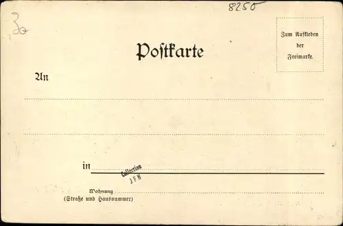 Ak Meißen in Sachsen, schöne Detailansicht