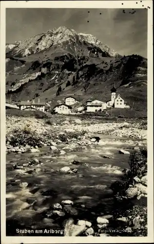 Ak Stuben am Arlberg Klösterle Vorarlberg, schöne Detailansicht