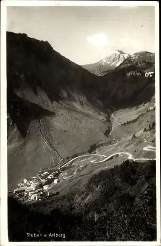 Ak Stuben am Arlberg Klösterle Vorarlberg, schöne Detailansicht