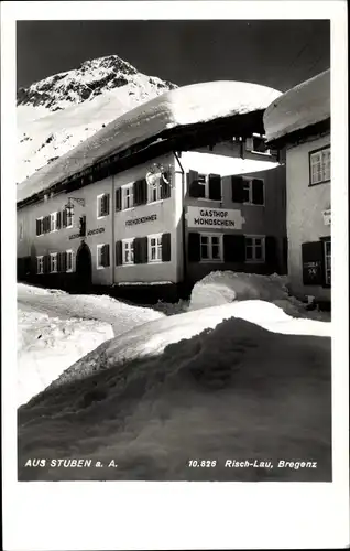 Ak Stuben am Arlberg Klösterle Vorarlberg, schöne Detailansicht