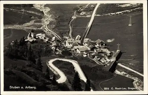 Ak Stuben am Arlberg Klösterle Vorarlberg, schöne Detailansicht