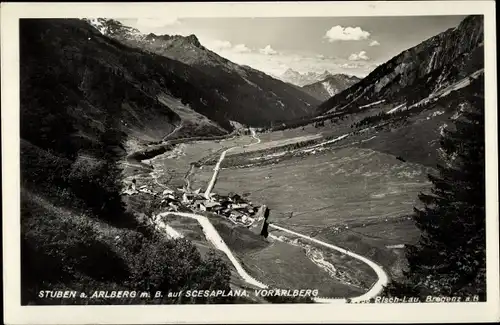 Ak Stuben am Arlberg Klösterle Vorarlberg, schöne Detailansicht