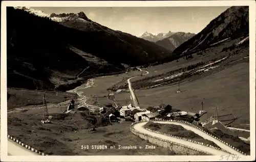 Ak Stuben am Arlberg Klösterle Vorarlberg, schöne Detailansicht