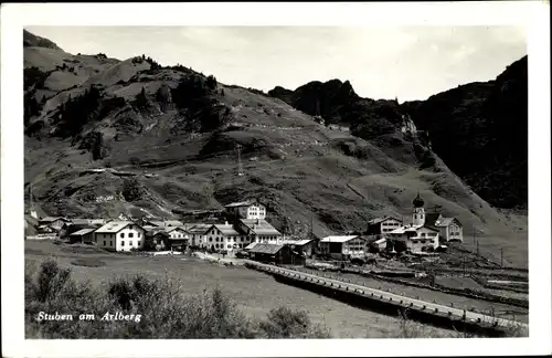 Ak Stuben am Arlberg Klösterle Vorarlberg, schöne Detailansicht