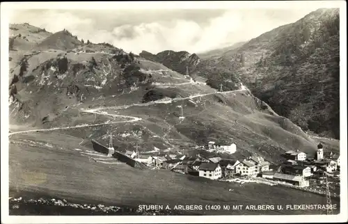 Ak Stuben am Arlberg Klösterle Vorarlberg, schöne Detailansicht