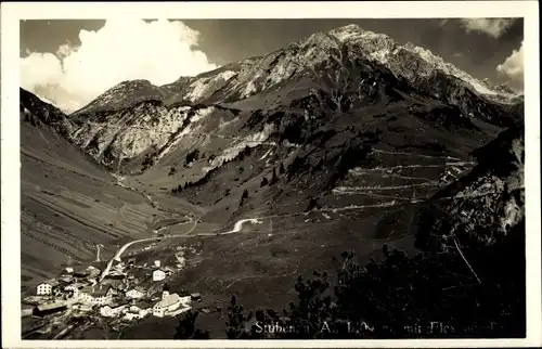 Ak Stuben am Arlberg Klösterle Vorarlberg, schöne Detailansicht