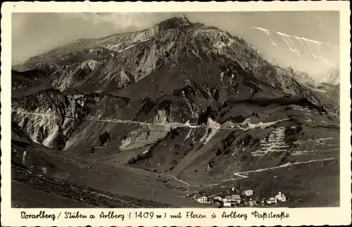 Ak Stuben am Arlberg Klösterle Vorarlberg, schöne Detailansicht