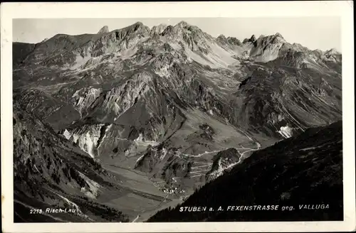 Ak Stuben am Arlberg Klösterle Vorarlberg, schöne Detailansicht