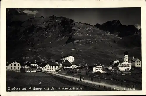 Ak Stuben am Arlberg Klösterle Vorarlberg, schöne Detailansicht