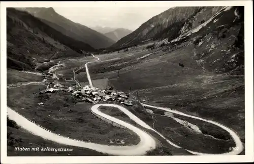 Ak Stuben am Arlberg Klösterle Vorarlberg, schöne Detailansicht