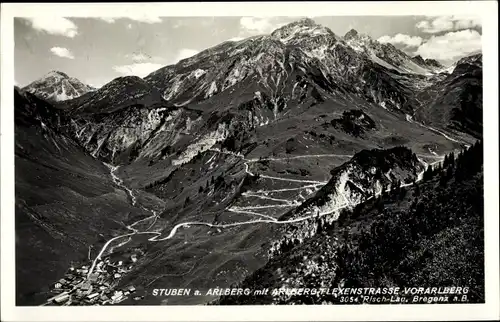 Ak Stuben am Arlberg Klösterle Vorarlberg, schöne Detailansicht