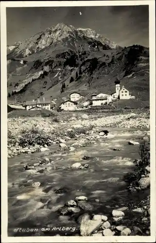 Ak Stuben am Arlberg Klösterle Vorarlberg, schöne Detailansicht