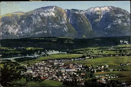 Ak Wörgl in Tirol, schöne Detailansicht