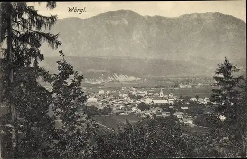 Ak Wörgl in Tirol, schöne Detailansicht