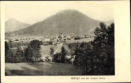 Ak Wörgl in Tirol, schöne Detailansicht