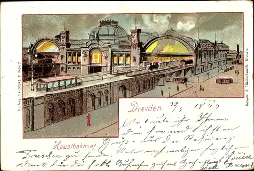 Litho Dresden in Sachsen, schöne Detailansicht