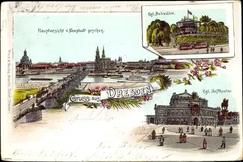 Litho Dresden in Sachsen, schöne Detailansicht