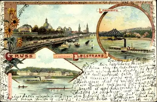 Litho Dresden in Sachsen, schöne Detailansicht