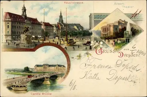 Litho Dresden in Sachsen, schöne Detailansicht