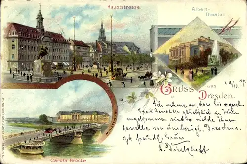 Litho Dresden in Sachsen, schöne Detailansicht