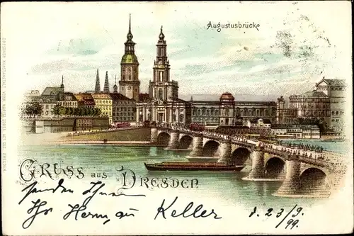 Litho Dresden in Sachsen, schöne Detailansicht