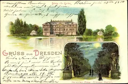 Litho Dresden in Sachsen, schöne Detailansicht