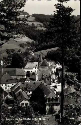 Ak Edlitz in Niederösterreich, schöne Detailansicht