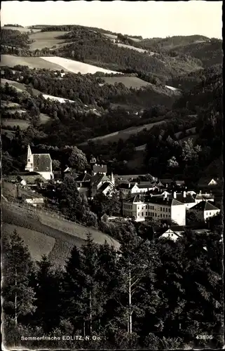 Ak Edlitz in Niederösterreich, schöne Detailansicht