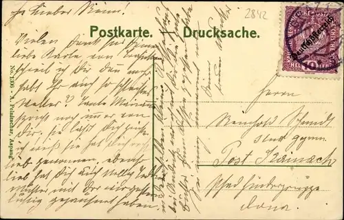 Ak Edlitz in Niederösterreich, schöne Detailansicht