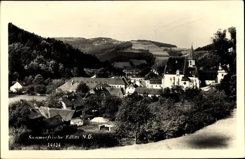 Ak Edlitz in Niederösterreich, schöne Detailansicht