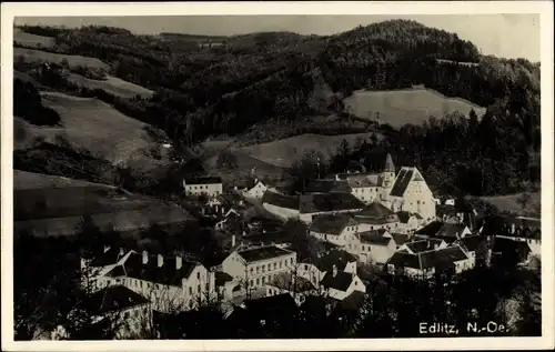 Ak Edlitz in Niederösterreich, schöne Detailansicht