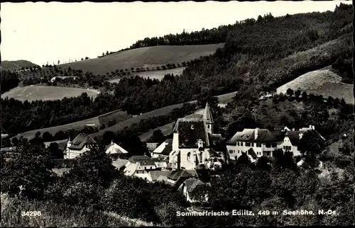 Ak Edlitz in Niederösterreich, schöne Detailansicht