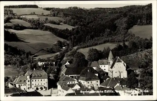 Ak Edlitz in Niederösterreich, schöne Detailansicht