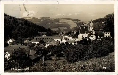 Ak Edlitz in Niederösterreich, schöne Detailansicht