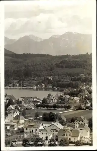 Ak Velden am Wörther See Kärnten, schöne Detailansicht