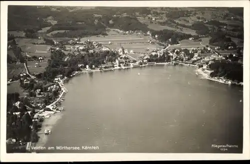 Ak Velden am Wörther See Kärnten, schöne Detailansicht